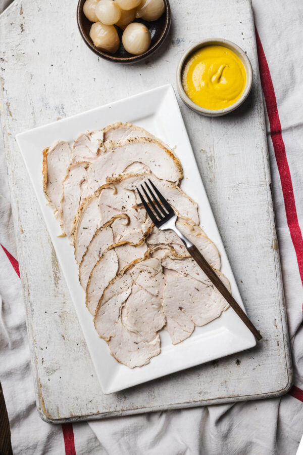 Cooked Sliced Turkey