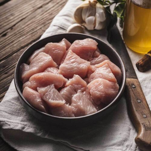 diced chicken