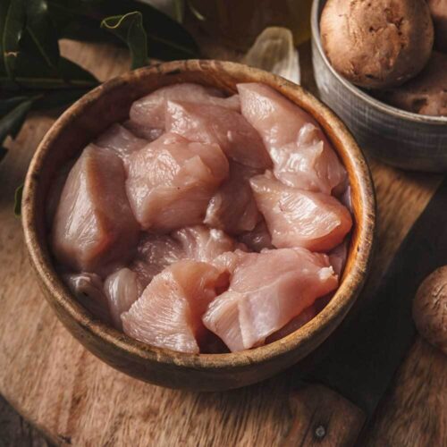 diced turkey