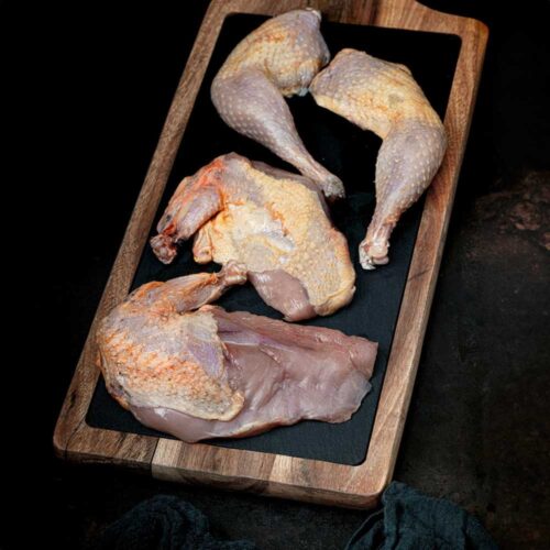 filleted pheasant