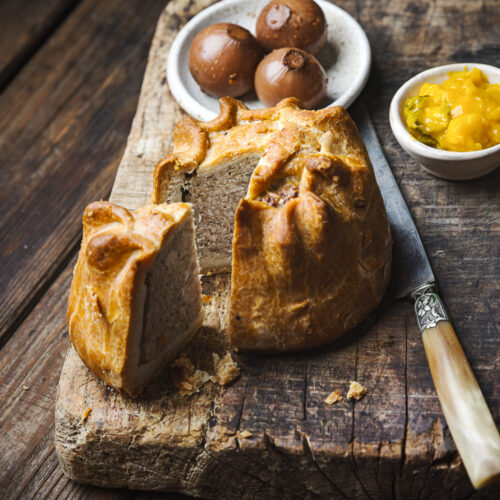 large pork pie