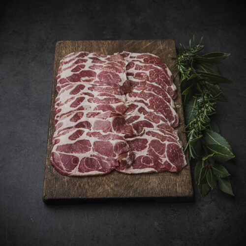 dry cured collar bacon